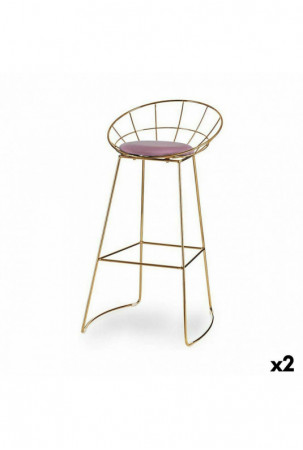 Taburetė Rožinė Auksinis...
