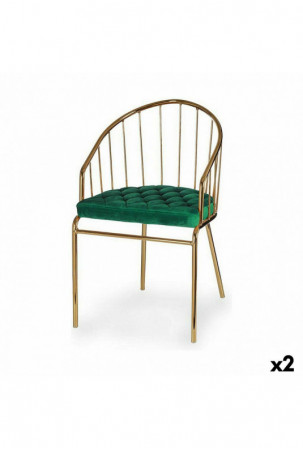Kėdė Juostos Žalia Auksinis...