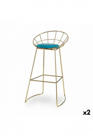 Taburetė Mėlyna Auksinis...