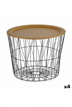 Šoninis staliukas Juoda...