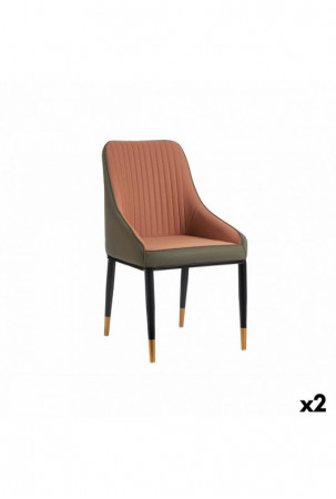 Fotelis Dryžiai Juoda Pilka...