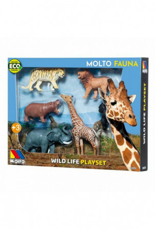 6 laukinių gyvūnų rinkinys...