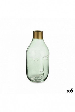 Vaza Veidas Žalia stiklas...