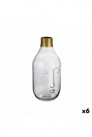 Vaza Veidas Pilka stiklas...