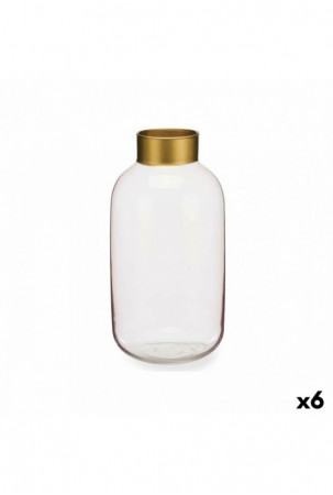 Vaza Rožinė Auksinis...