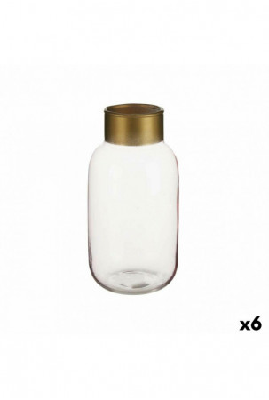 Vaza Rožinė Auksinis...