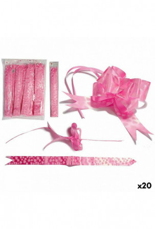 Juostos Širdelės Rožinė 5 x...