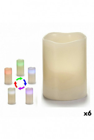 LED Žvakė Balta 7,5 x 10 x...