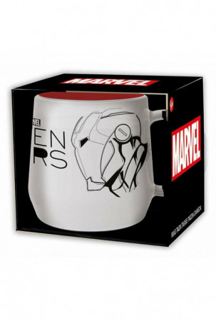 Puodelis su dėžute Marvel...