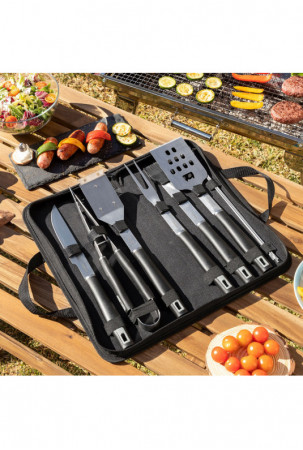 Grilio priedų rinkinys su...