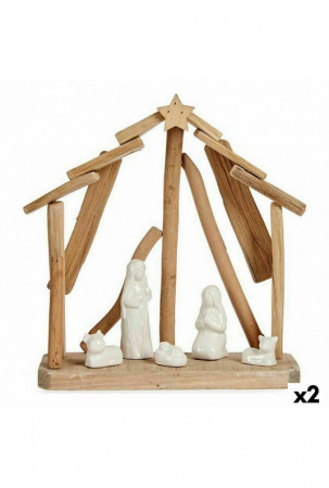 Kalėdų prakartėlės scena...