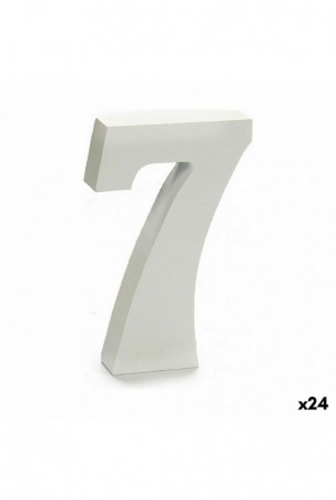 Numeriai 7 Medžio Balta (2...