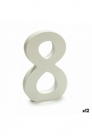 Numeriai 8 Medžio Balta...