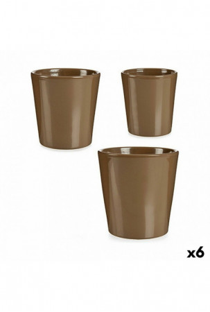 Puodų rinkinys Rusva Molis...