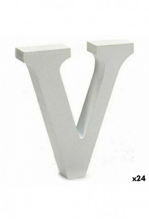 Laiškas V 2 x 11 cm Medžio...