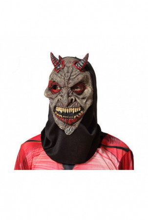 Kaukė Halloween Demonas Ruda