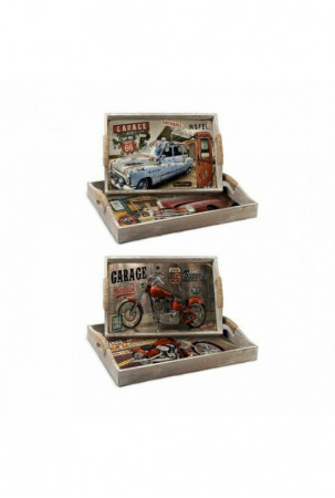 Padėklų rinkinys DKD Home...