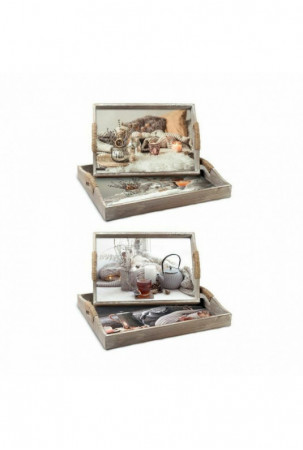 Padėklų rinkinys DKD Home...