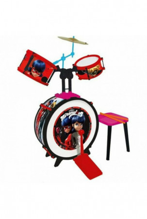 Būgnai Lady Bug Plastmasinis