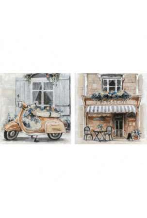 Drobė DKD Home Decor Gatvė...