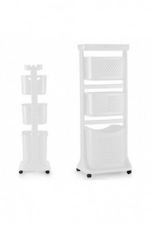 Drabužių vežimėlis Balta...