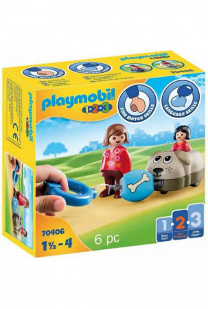 Playset Playmobil 1.2.3 Šuo...