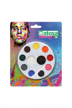 Veido dažai Spalvotas...