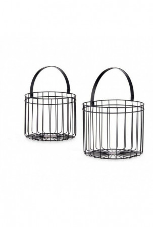 Krepšelis Juoda Metalinis...