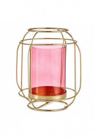 Žvakidė Rožinė Auksinis...