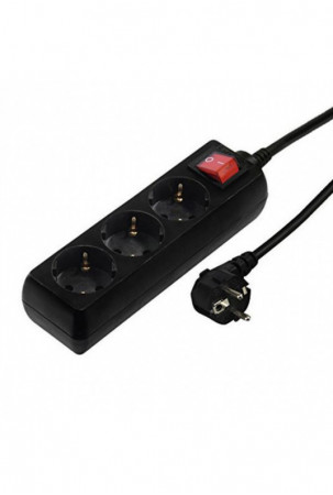 3 kištukų lizdas su...