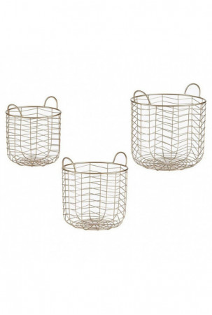 Krepšių rinkinys Auksinis...