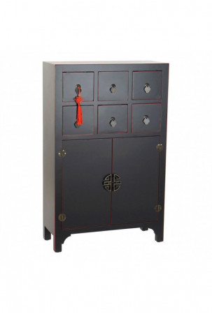 Komoda DKD Home Decor Juoda...