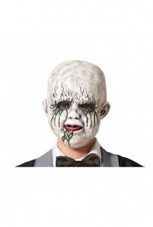 Kaukė Halloween Balta