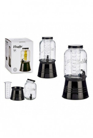 Permatomo stiklo puodelis...