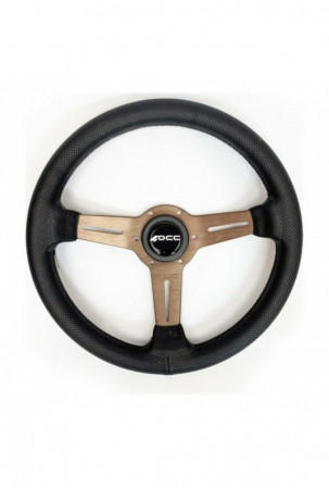 Lenktynių vairas Classic Juoda