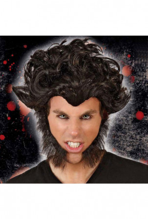 Helovino perukas 29625 Brunetė