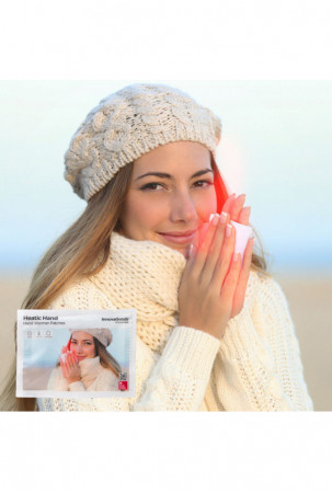 Rankas šildantys pleistrai...