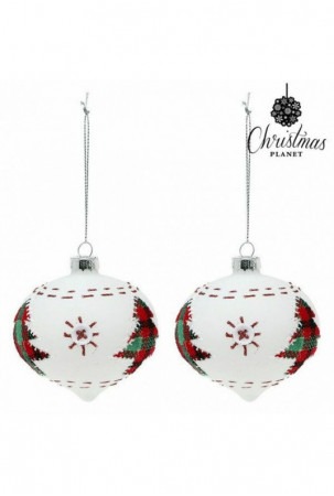 Eglutės rutuliukai 8 cm (2...