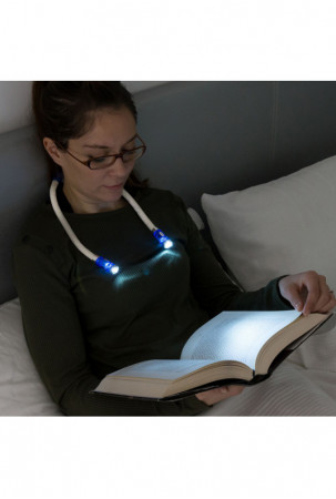 Ant kaklo dedama LED...