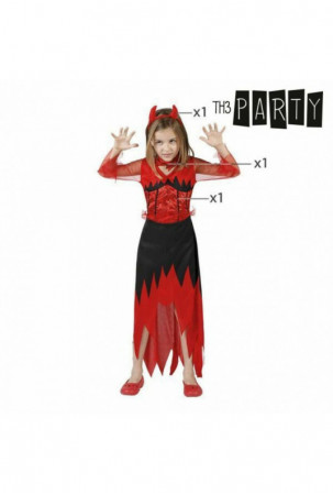 Kostiumas vaikams Th3 Party Spalvotas Demonas (3 Dalys) Kostiumas vaikams Th3 Party Spalvotas Demonas (3 Dalys)