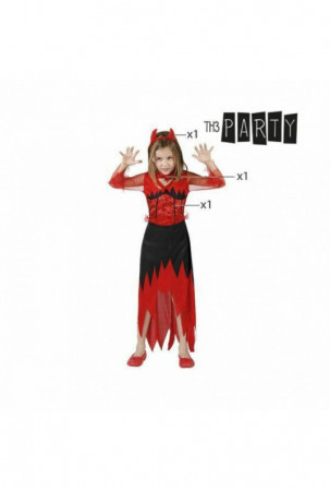 Kostiumas vaikams Th3 Party Spalvotas Demonas (3 Dalys) Kostiumas vaikams Th3 Party Spalvotas Demonas (3 Dalys)