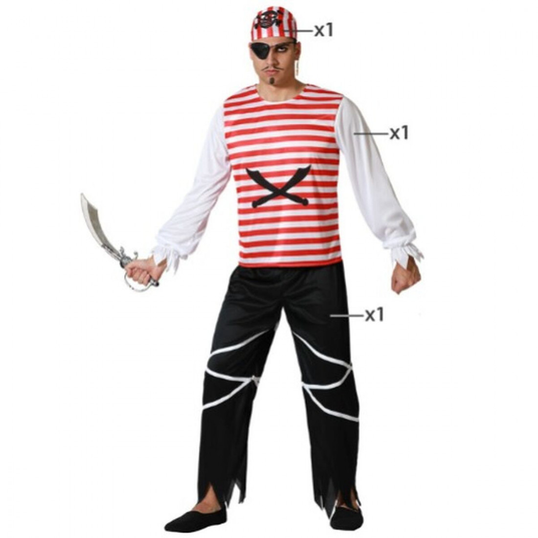 Kostumas suaugusiems Piratas