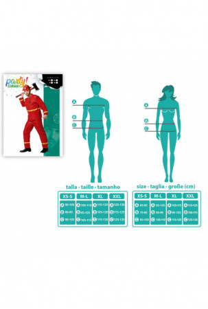 Kostumas suaugusiems Gaisrininkas Kostumas suaugusiems Gaisrininkas