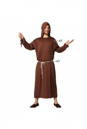 Kostumas suaugusiems Spalvotas Vienuolis