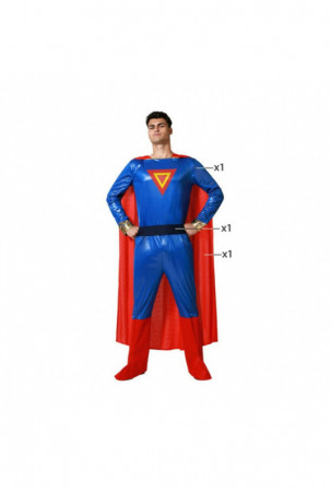 Kostumas suaugusiems Mėlyna...