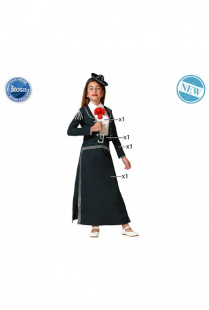 Kostiumas vaikams Mariači Mergina Kostiumas vaikams Mariači Mergina
