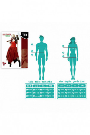 Kostumas suaugusiems Raudona Moteris Kostumas suaugusiems Raudona Moteris