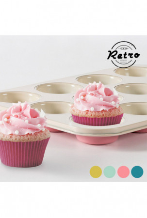 Vintažinės keksiukų kepimo...