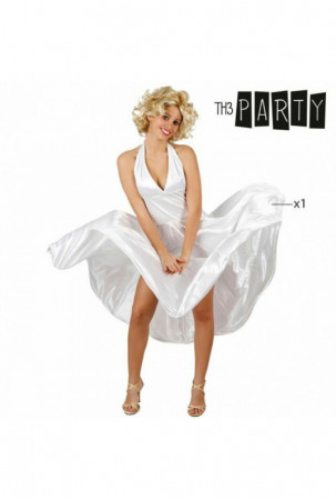 Kostumas suaugusiems Th3 Party Balta (1 Dalys) Kostumas suaugusiems Th3 Party Balta (1 Dalys)