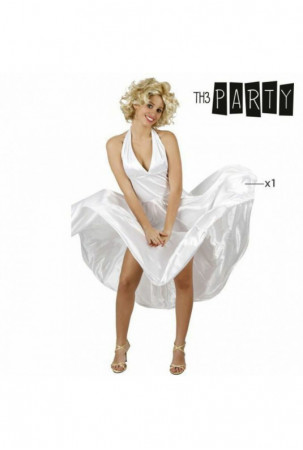 Kostumas suaugusiems Th3 Party Balta (1 Dalys) Kostumas suaugusiems Th3 Party Balta (1 Dalys)